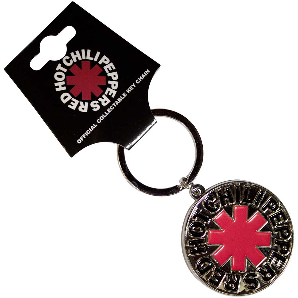 RED HOT CHILI PEPPERS Asterisk Logo Silver [Keychain]