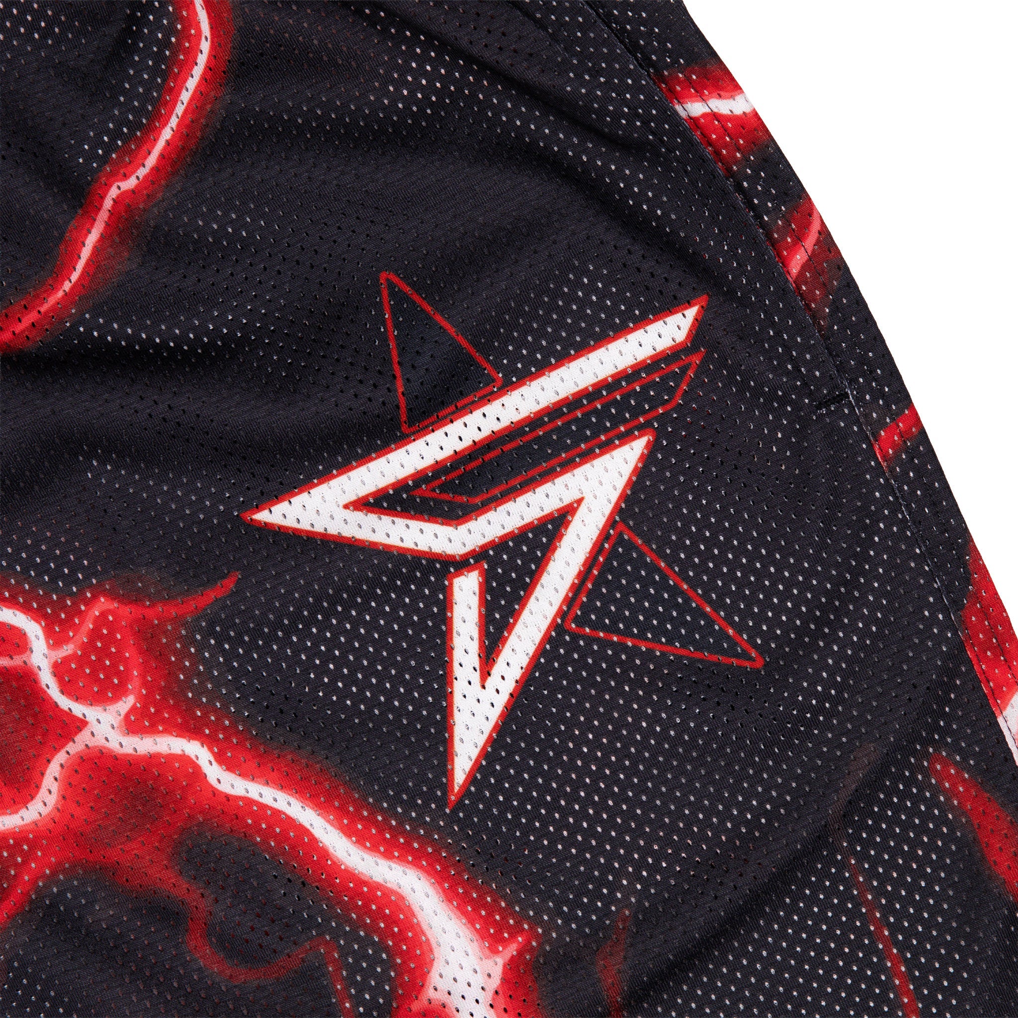 Common Hype x Five Stars Red Bolt Mesh Short (Youth)