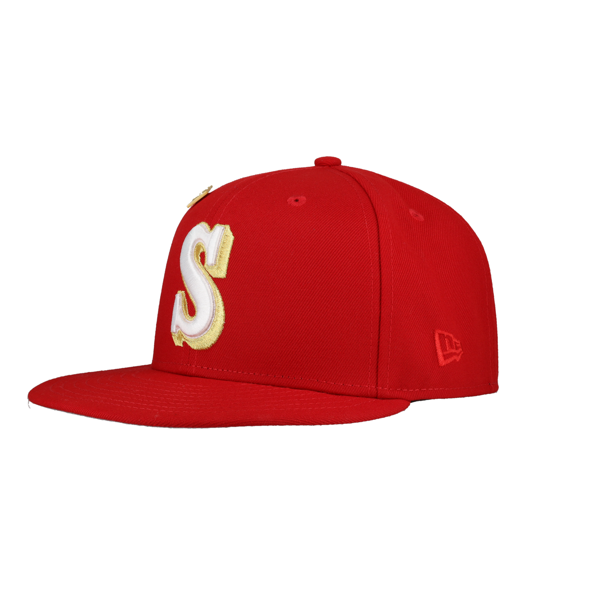 Seattle Mariners Red 30th Anniversary Patch 59Fifty Fitted Hat