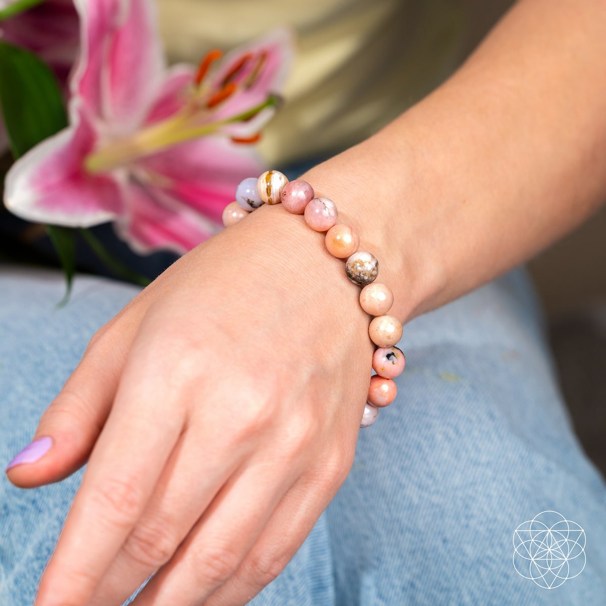 Repair My Heart - The Peruvian Pink Opal Bracelet by Conscious Items at Shirley Shoppe