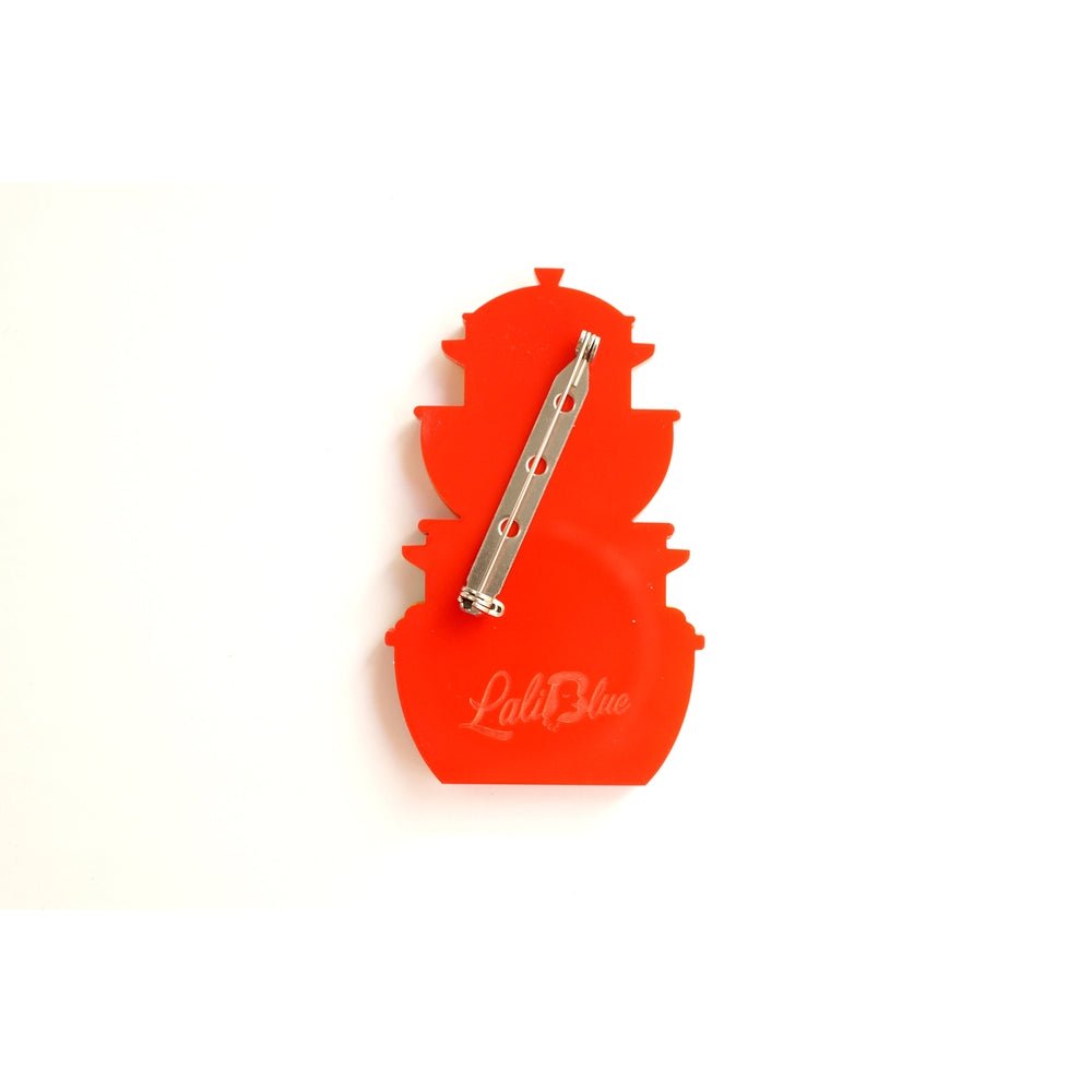 Retro Pyrex Container Brooch by Laliblue by Quirks! at Shirley Shoppe