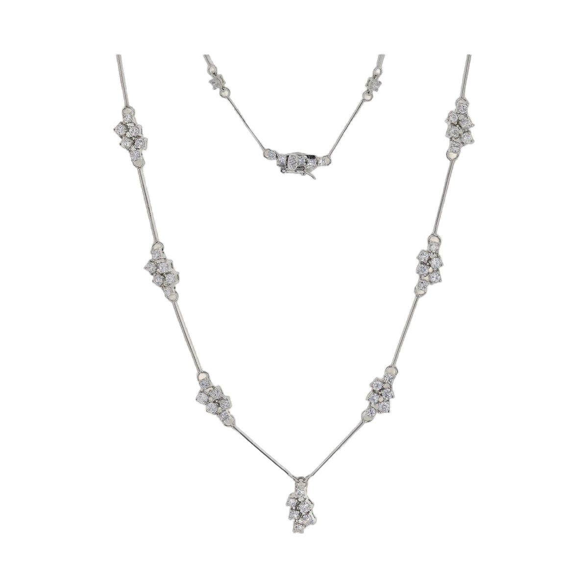 Rhodium Necklace