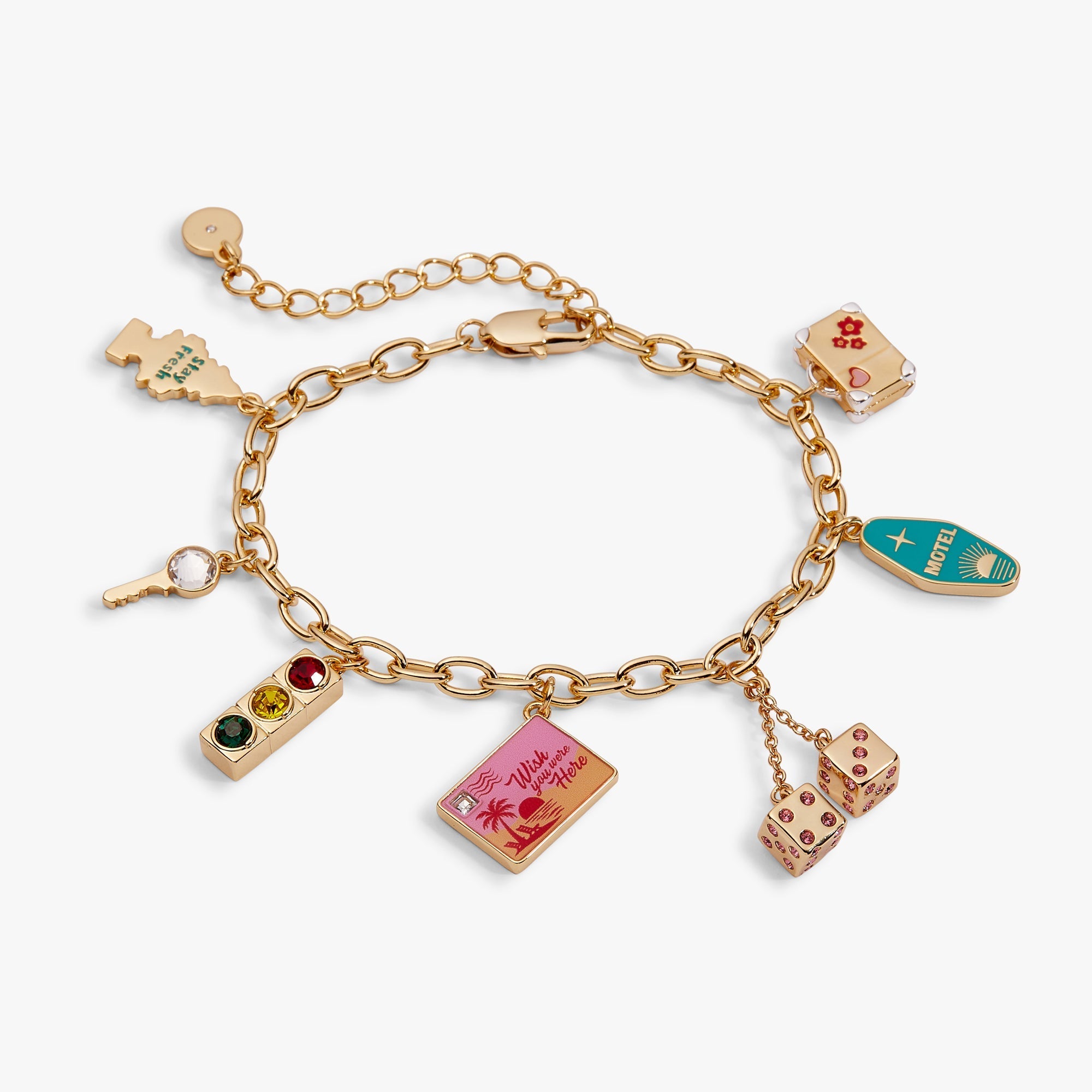 Road Trip Multi-Charm Bracelet by ALEX AND ANI at Shirley Shoppe