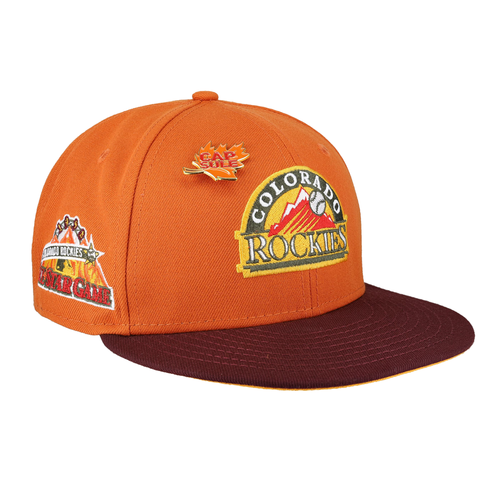 Colorado Rockies Fall Collection 1998 All Star Game Fitted Hat
