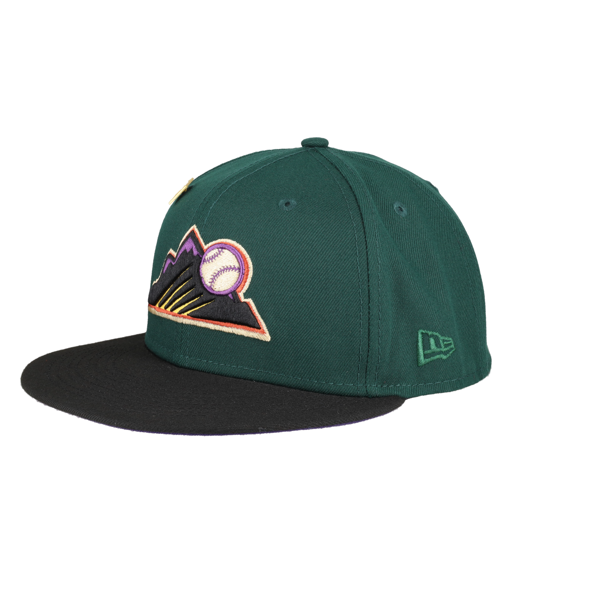 Colorado Rockies Green Bark Collection 2021 All Star Game Fitted Hat