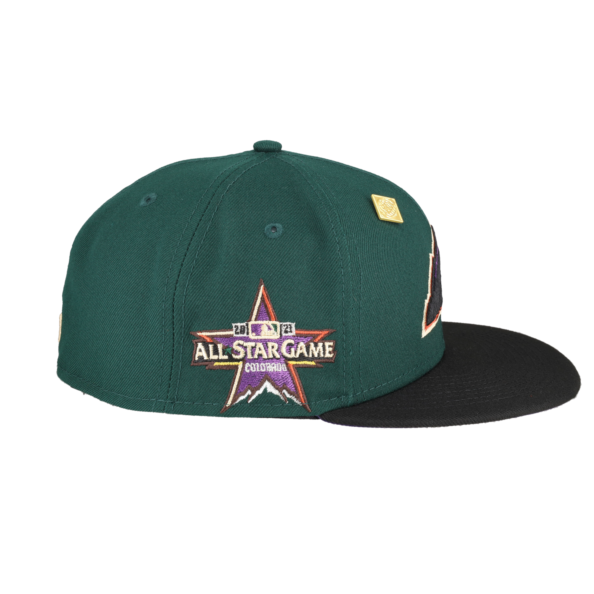 Colorado Rockies Green Bark Collection 2021 All Star Game Fitted Hat