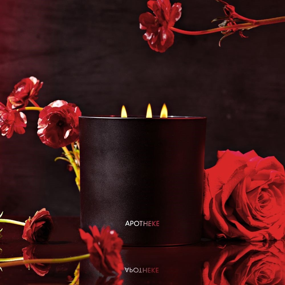 Rouge 3-Wick Candle by APOTHEKE at Shirley Shoppe
