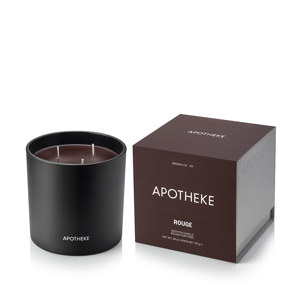 Rouge 3-Wick Candle by APOTHEKE at Shirley Shoppe