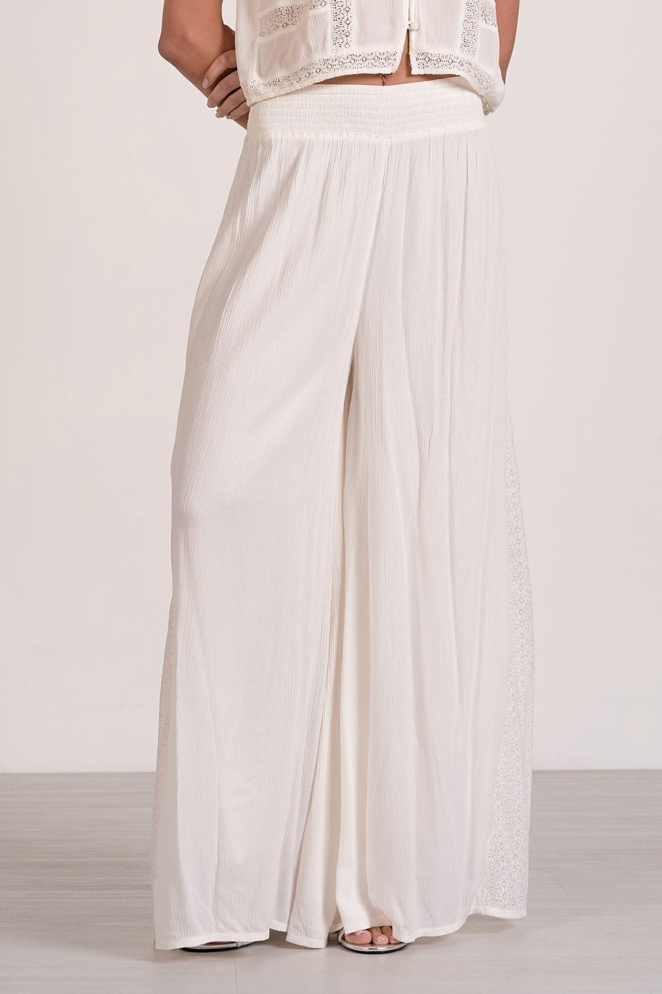 Rowie Pant Off White by Shop Elan at Shirley Shoppe