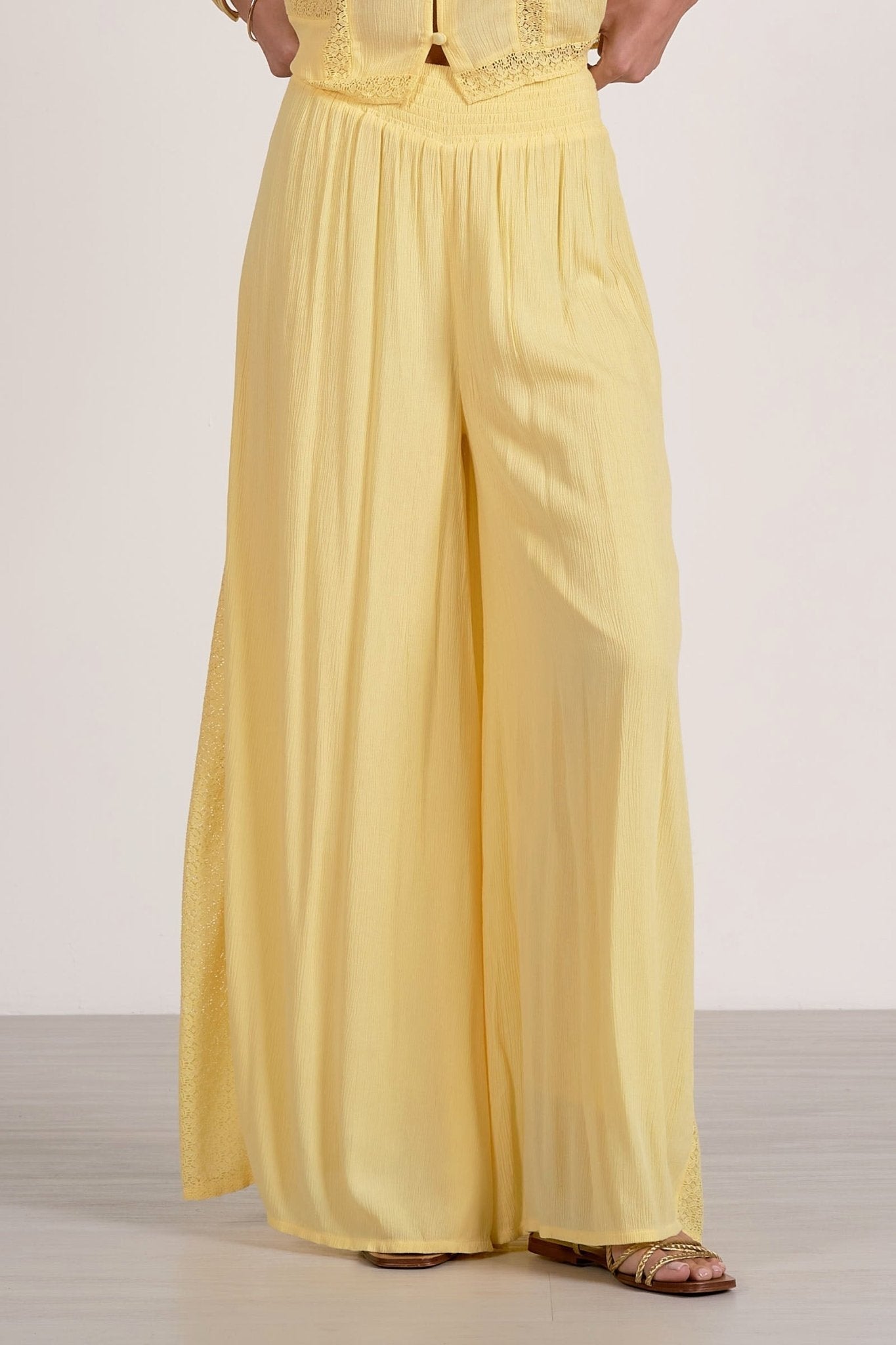 Rowie Pant Vanilla by Shop Elan at Shirley Shoppe