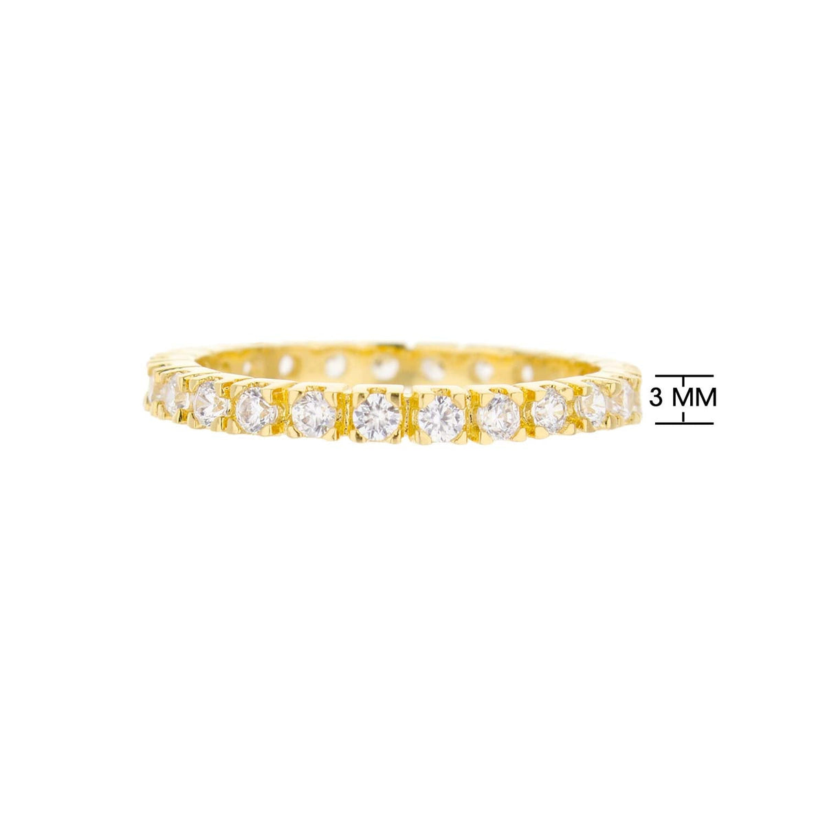Glamour Pave .925 Ring