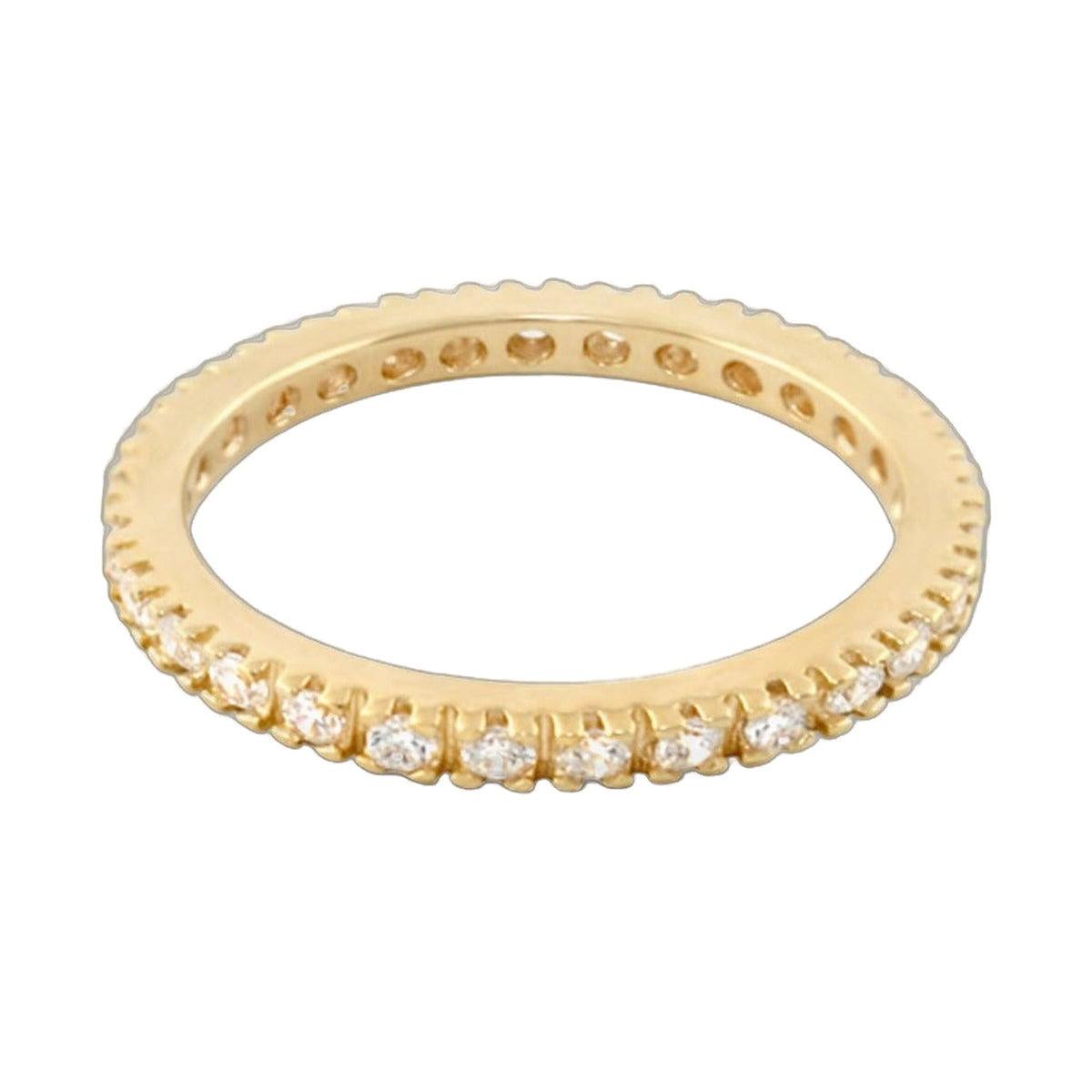 Glamour Pave Eternity Band