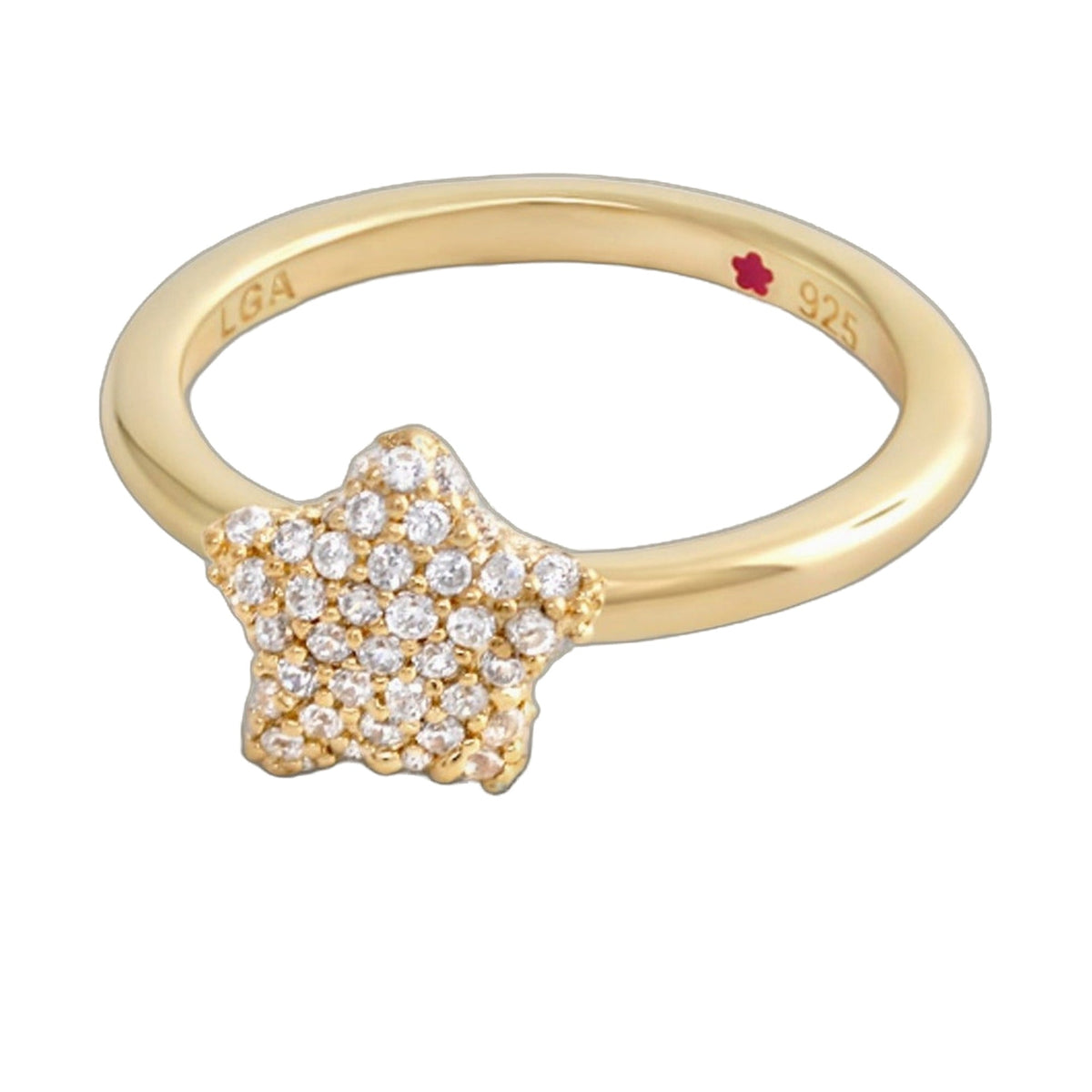 Layers of Love Stackable Ring — Pavé Star