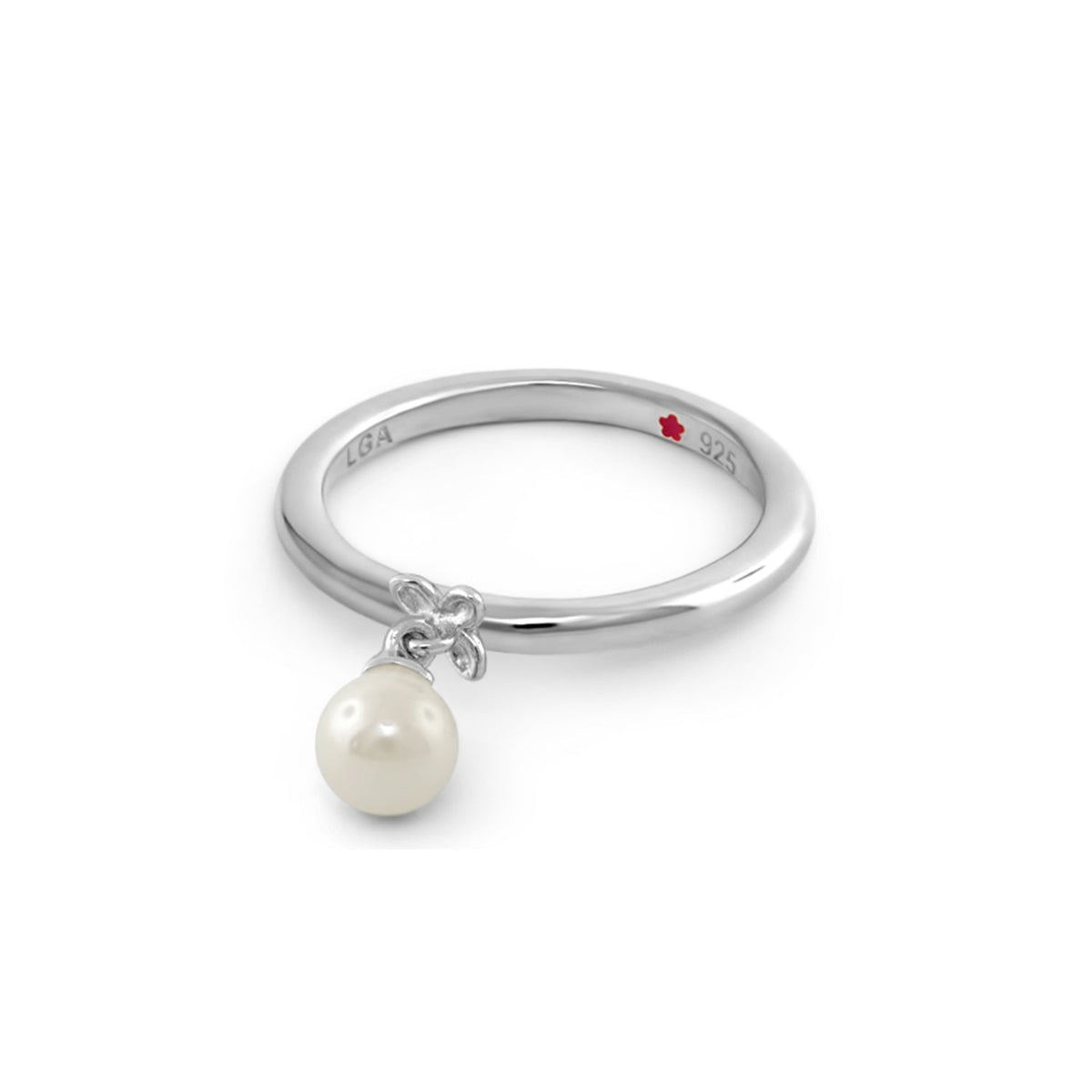 Layers of Love Stackable Ring — Single Dangle