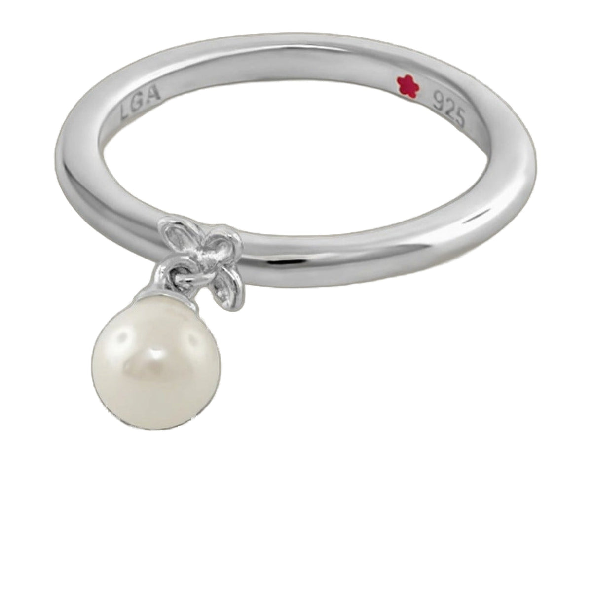 Layers of Love Stackable Ring — Single Dangle