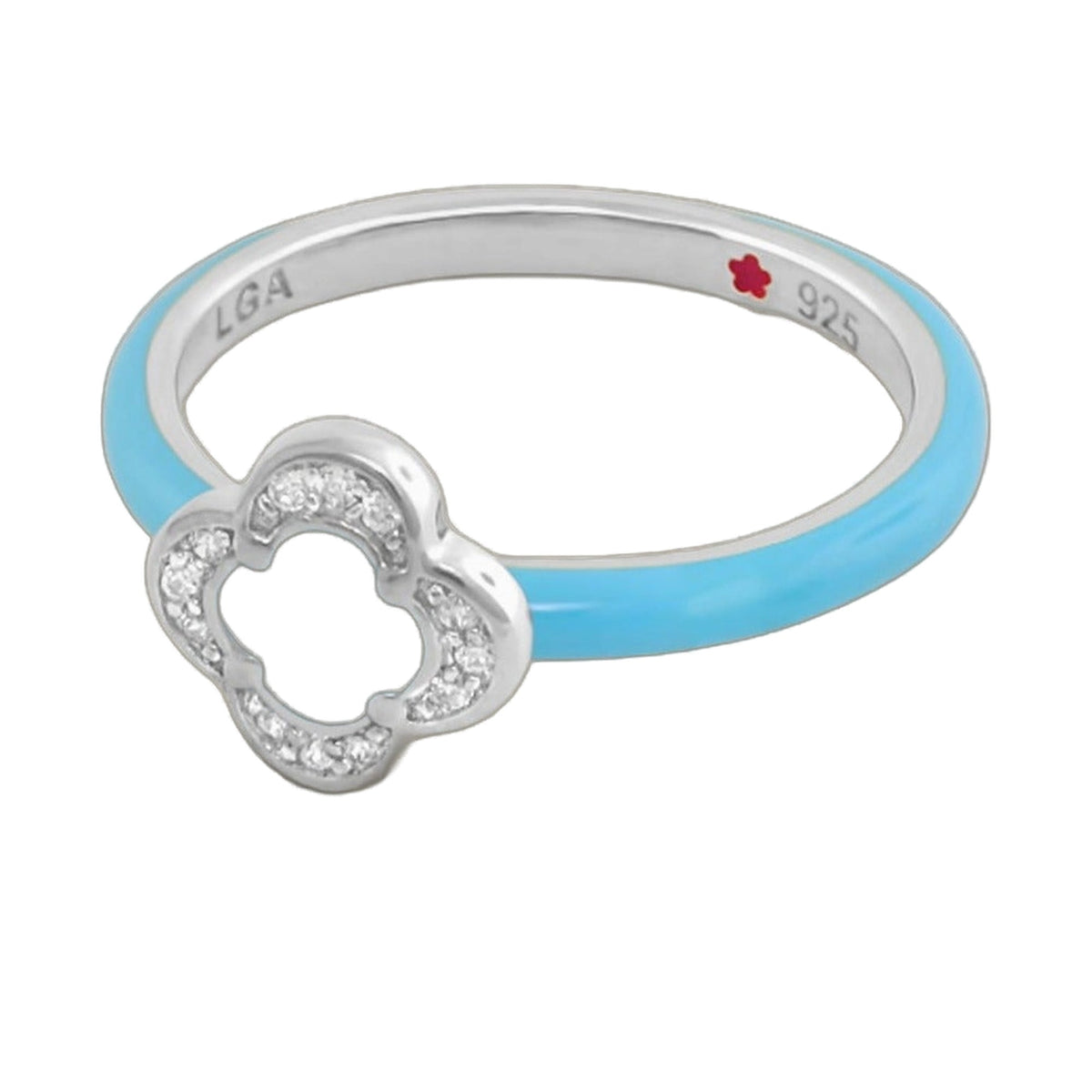 Layers of Love Stackable Ring — Open Clover