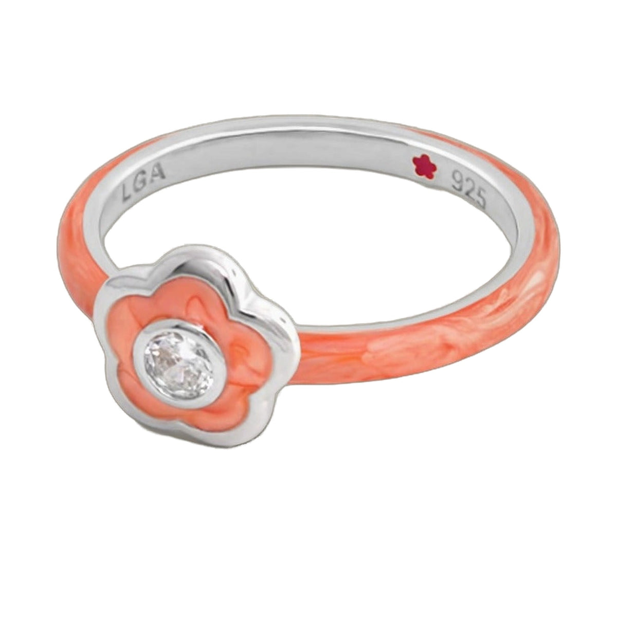 Layers of Love Stackable Ring — Framed Flower