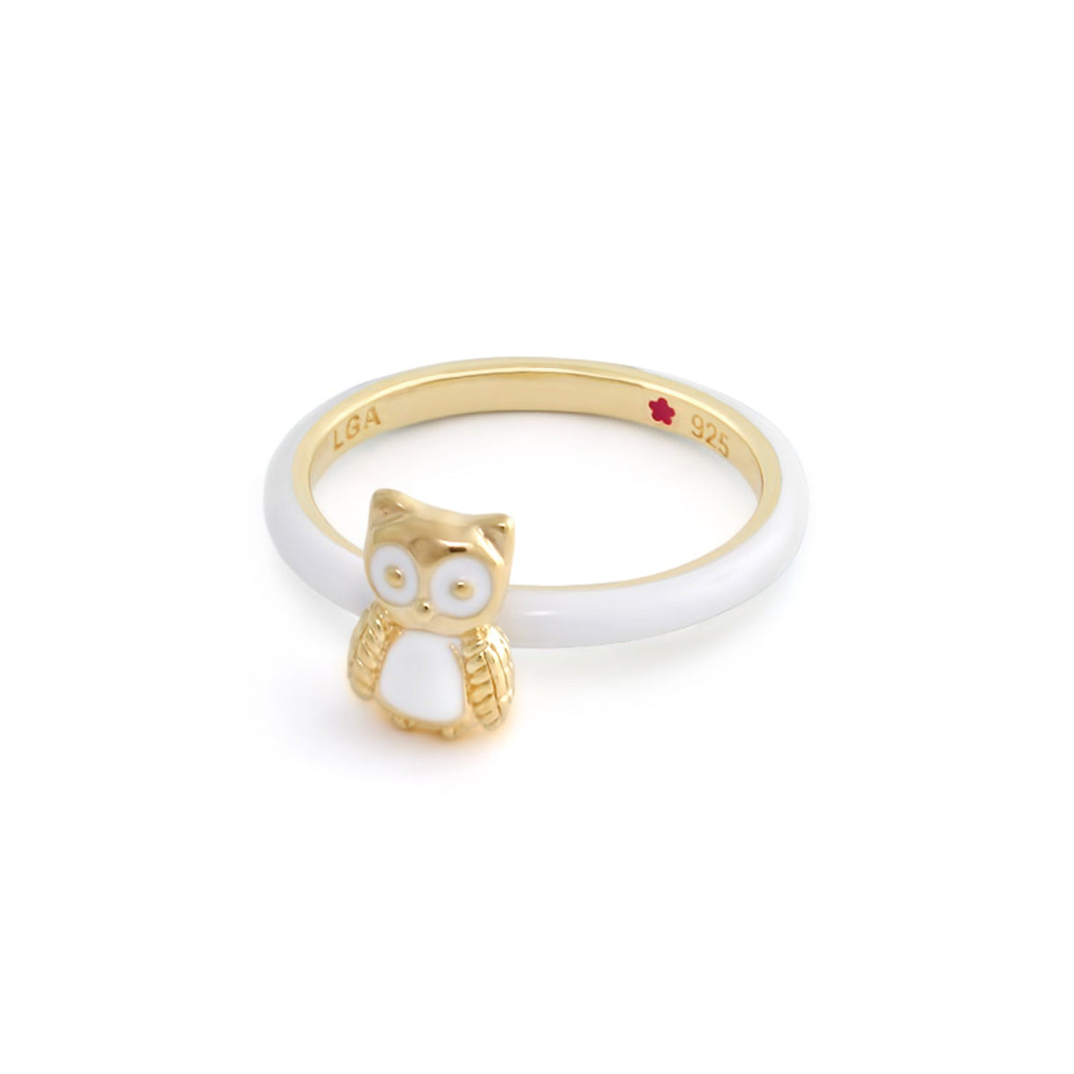 Layers of Love Stackable Ring — Owl