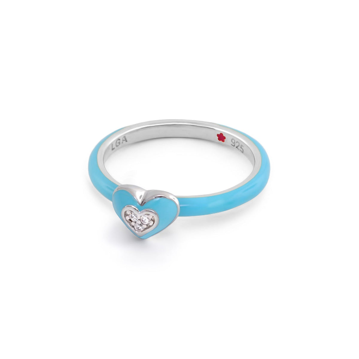 Layers of Love Stackable Ring — Framed Heart