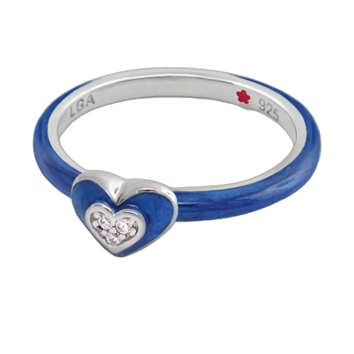 Layers of Love Stackable Ring — Framed Heart
