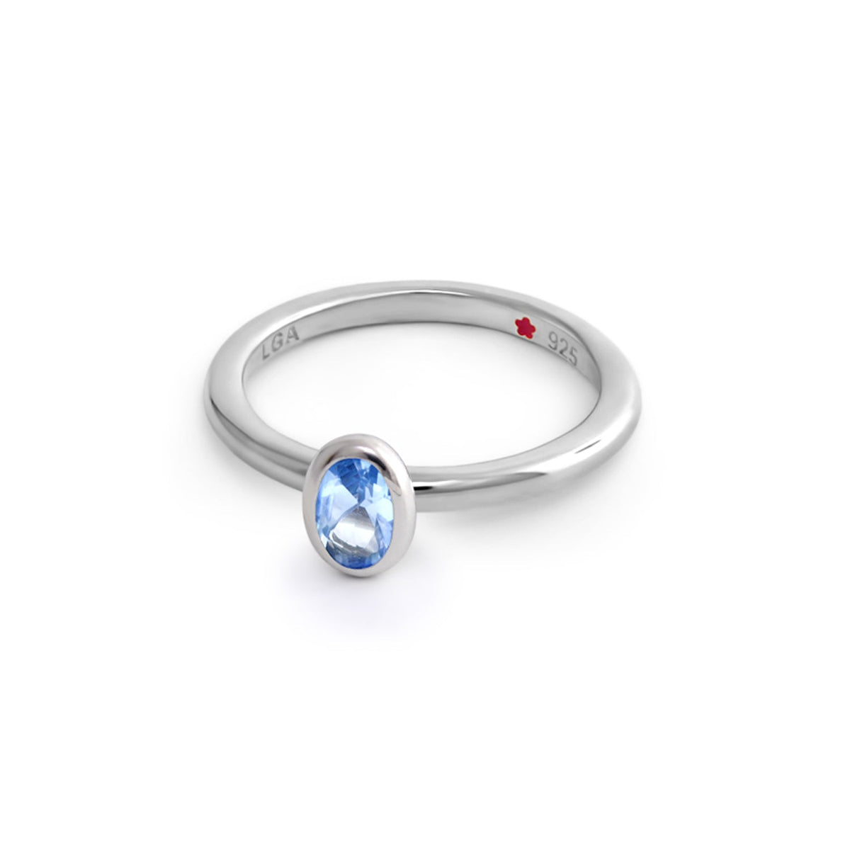 Layers of Love Stackable Ring — Oval Bezel