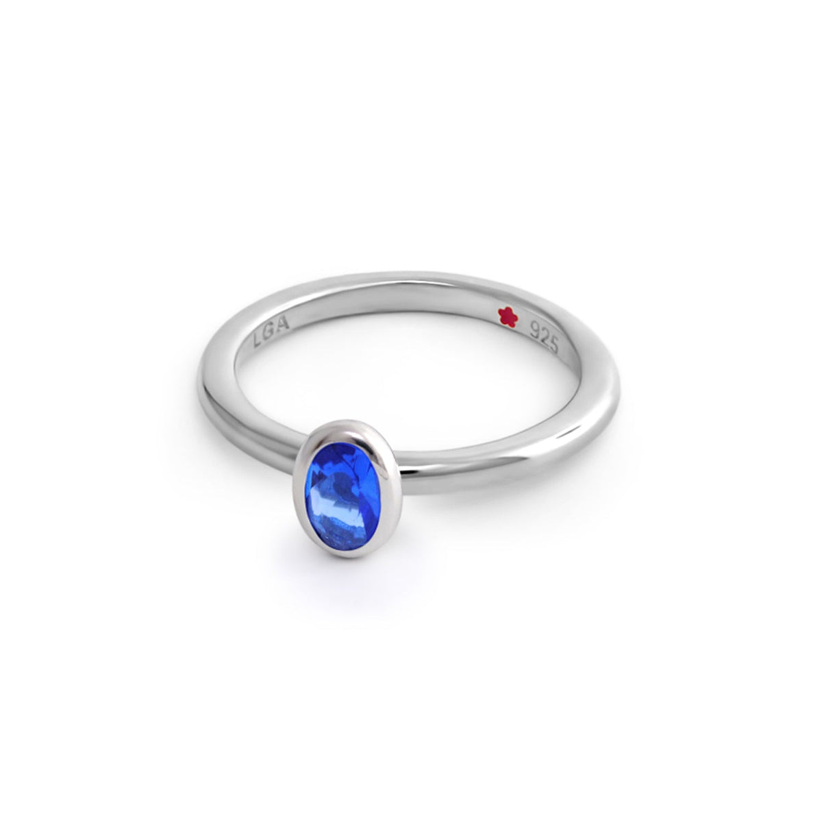 Layers of Love Stackable Ring — Oval Bezel