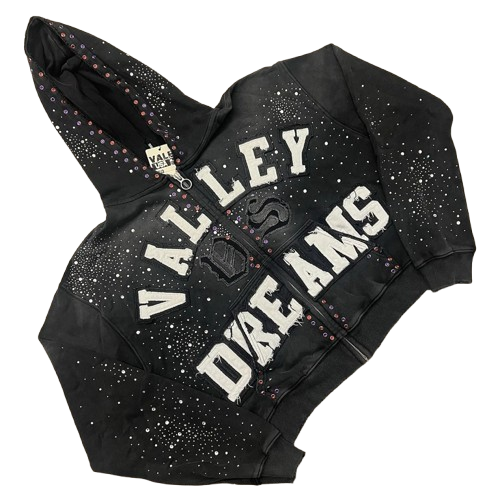 Vale Forever "Classico" Rhinestone Hoodie