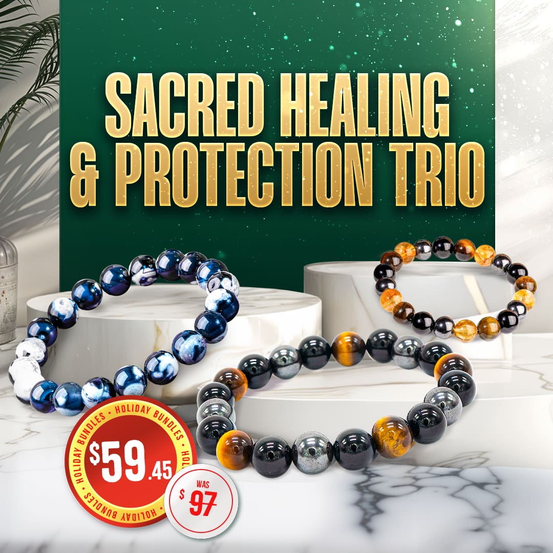 Sacred Healing & Protection Trio by Conscious Items at Shirley Shoppe