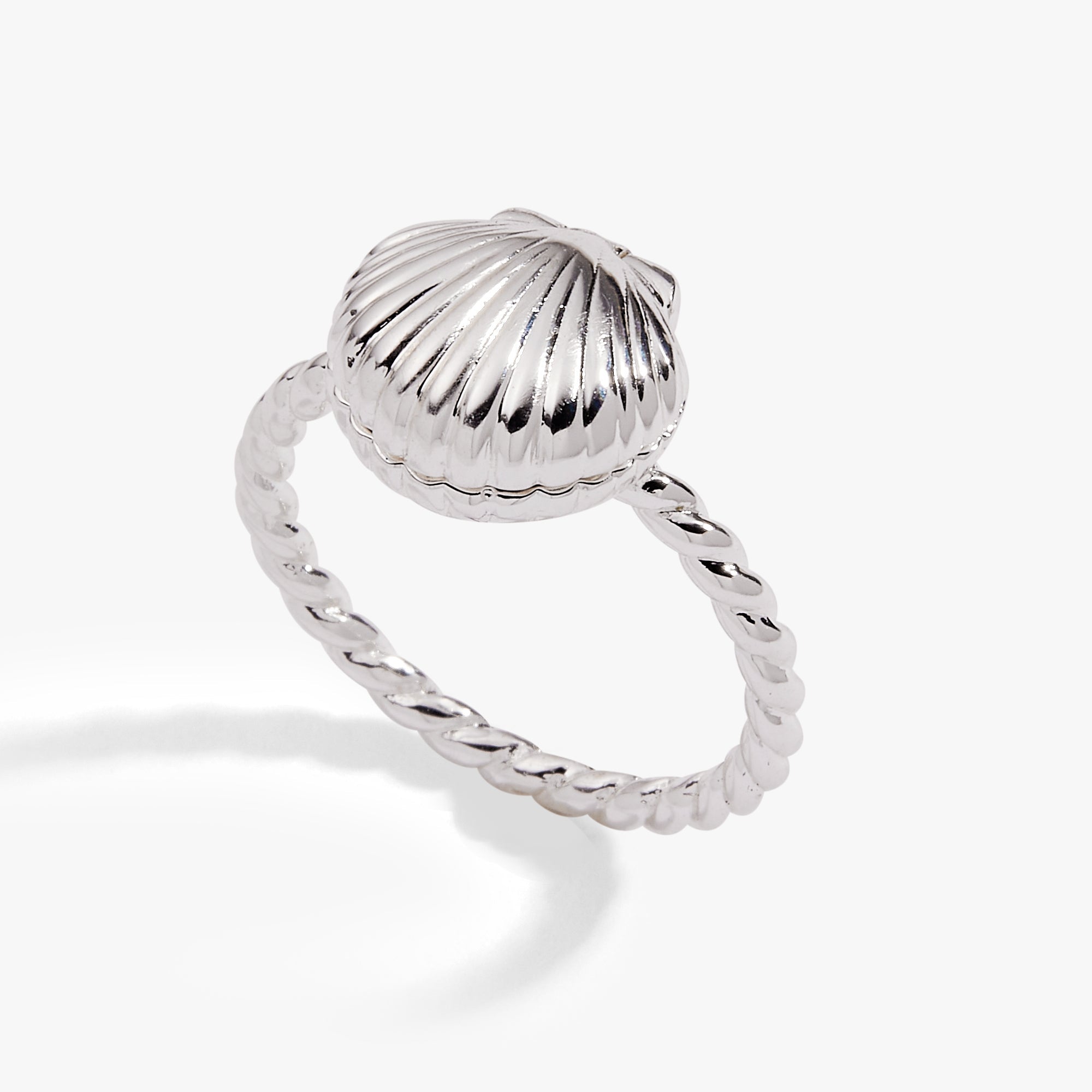 Salt + Sea 'Seashells Are Love Letters In The Sand' Locket Ring by ALEX AND ANI at Shirley Shoppe