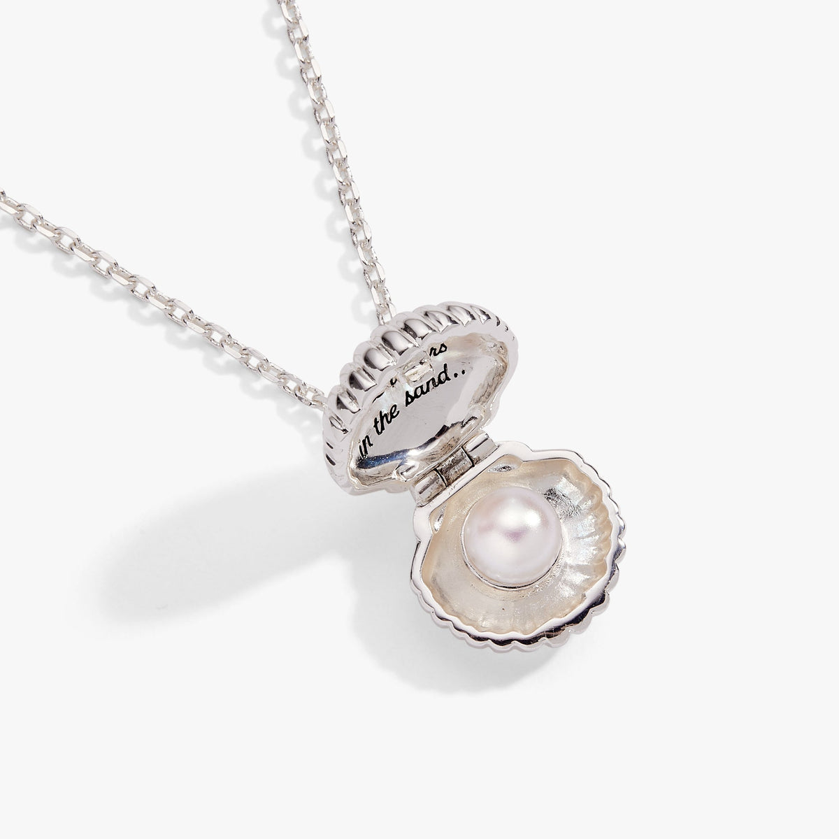 Salt + Sea 'Seashells Are Love Letters In The Sand' Seashell Locket Pendant by ALEX AND ANI at Shirley Shoppe