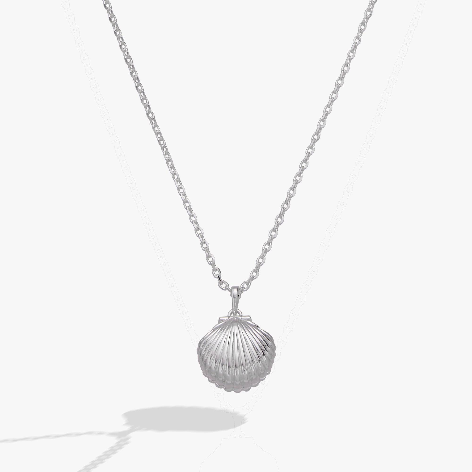 Salt + Sea 'Seashells Are Love Letters In The Sand' Seashell Locket Pendant by ALEX AND ANI at Shirley Shoppe