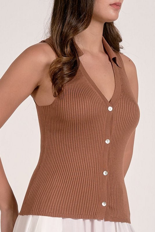 Sandy Sweater Vest by Shop Elan at Shirley Shoppe