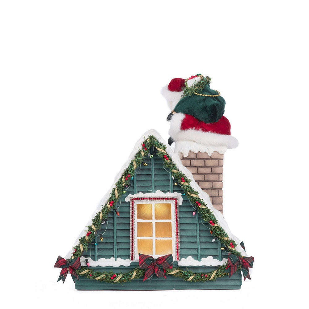Santa In Chimney Christmas Countdown by Katherine's Collection