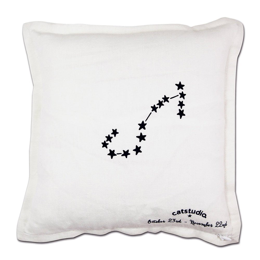 Scorpio Astrology Hand - Embroidered Pillow by Cat Studio by Quirks! at Shirley Shoppe