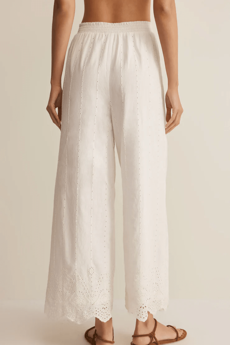 SEA ESTA EMBROIDERED PANT by z supply at Shirley Shoppe