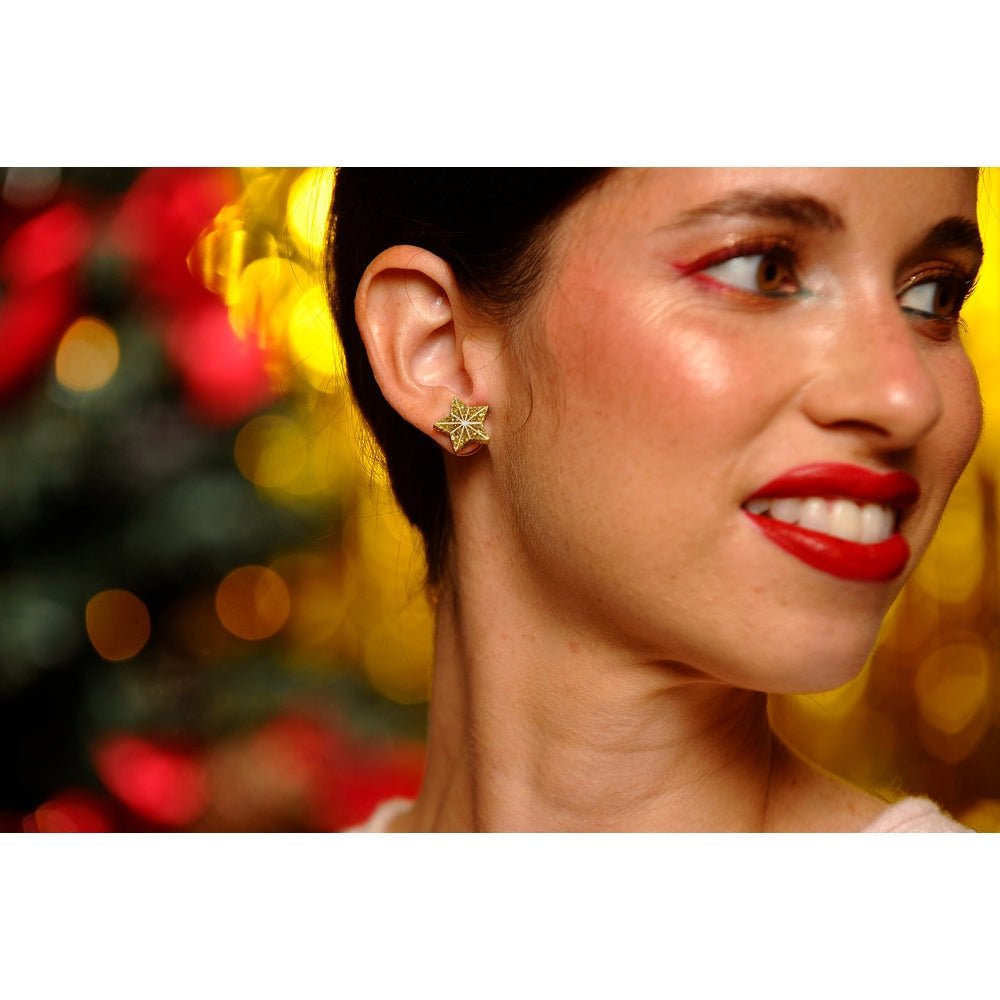 Set of 3 Christmas Earrings by Laliblue – Retro Statement Jewelry Laliblue by Quirks! at Shirley Shoppe