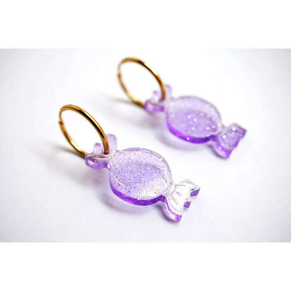 Set Of 4 Candy Earrings by Laliblue