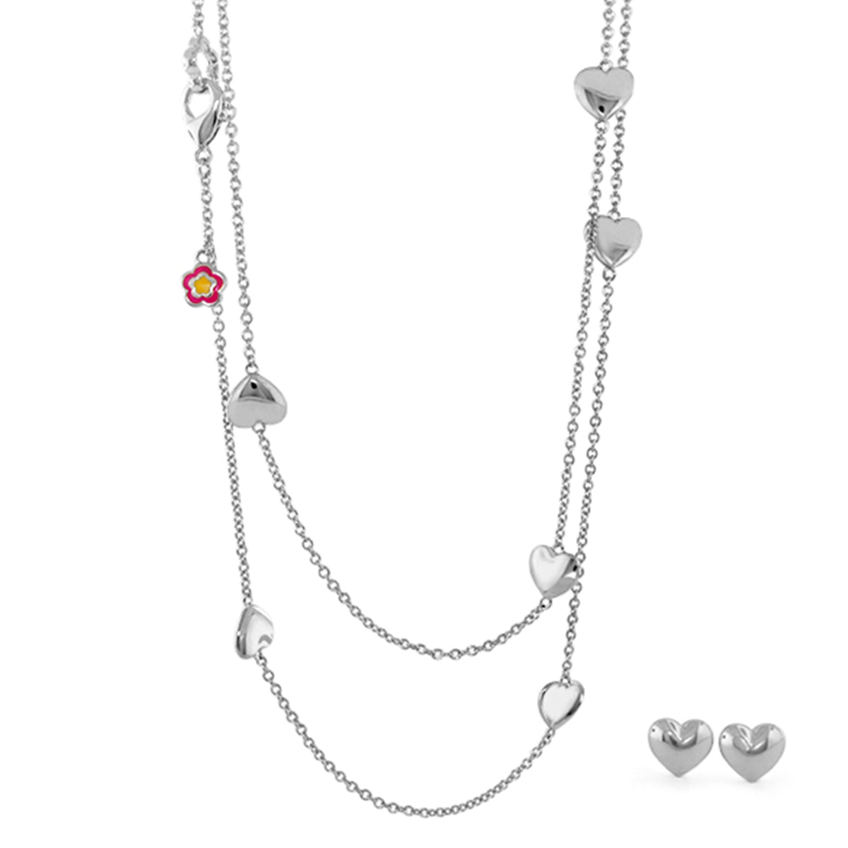 Lots of Love Necklace & Earring Set