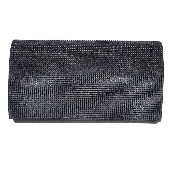Shimmery Evening Clutch Bag One Inside Slip Pocket