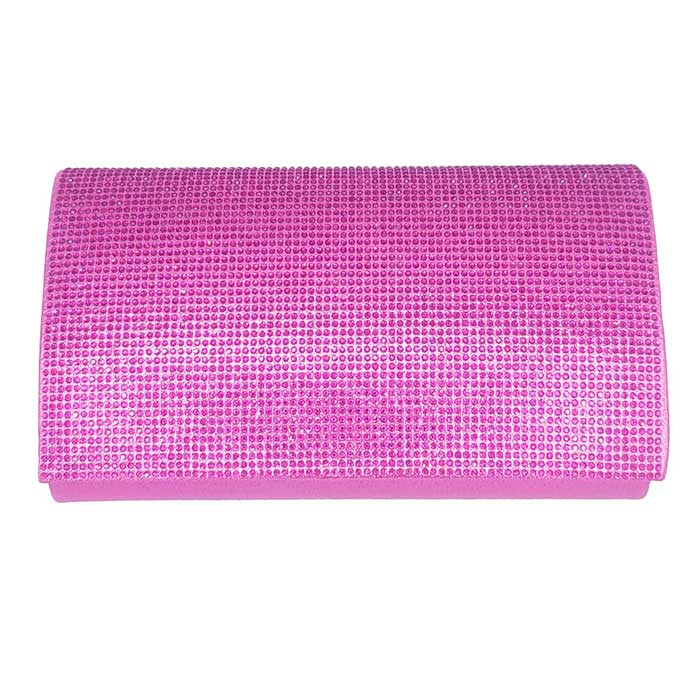 Shimmery Evening Clutch Bag One Inside Slip Pocket