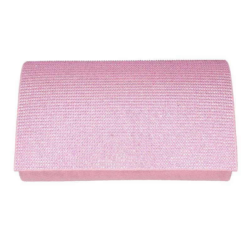 Shimmery Evening Clutch Bag One Inside Slip Pocket