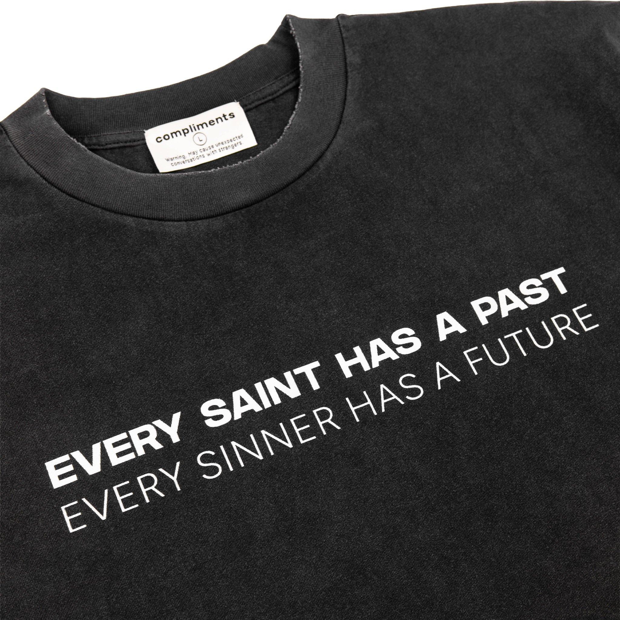 Compliments Sinner & Saint Black Vintage Shirt