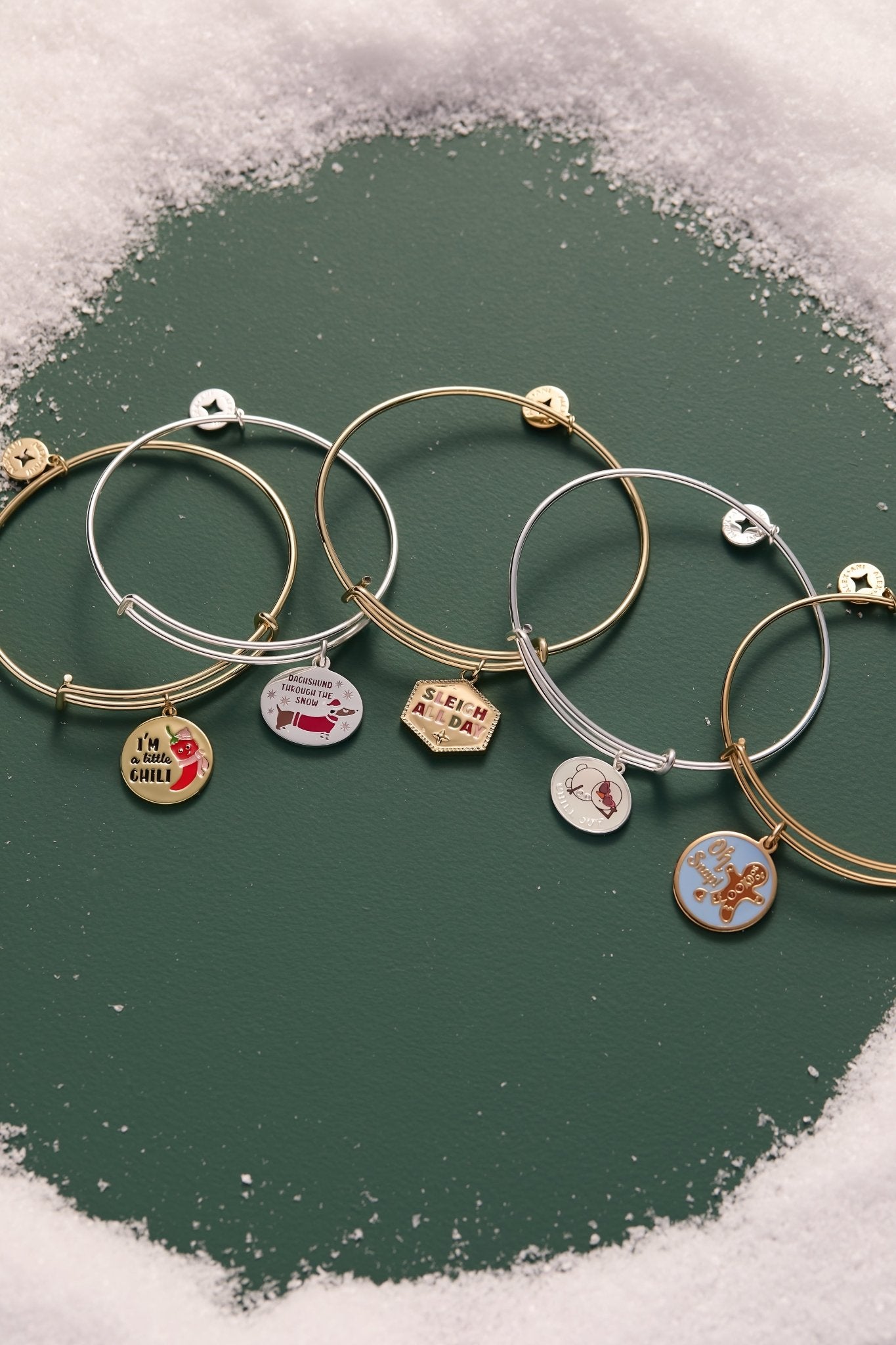 ‘Sleigh All Day’ Charm Bangle by ALEX AND ANI at Shirley Shoppe