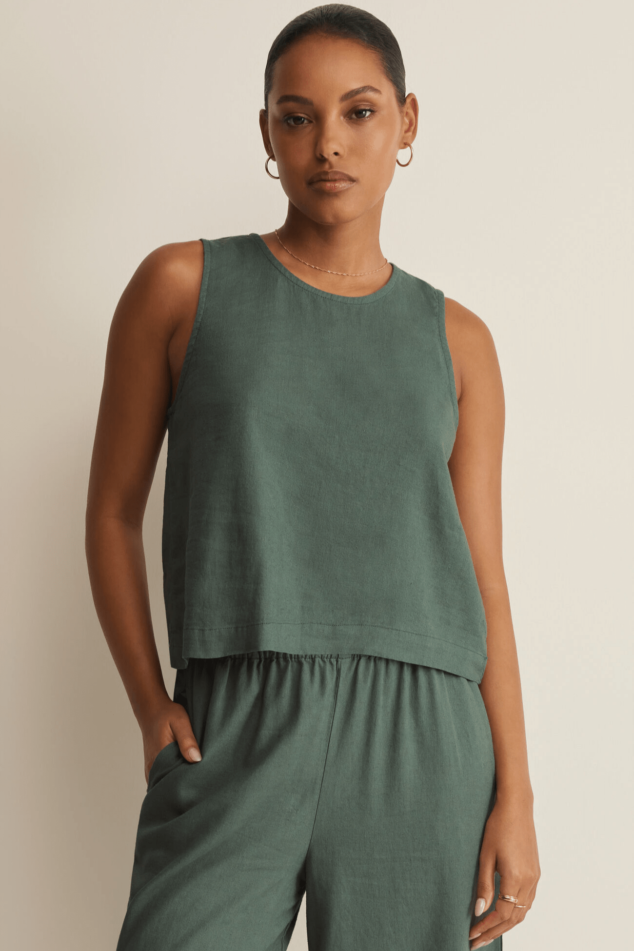 Sloane Linen Top by z supply at Shirley Shoppe