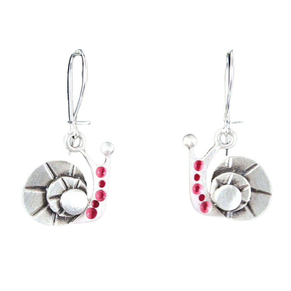 Snail Earrings by Chickenscratch