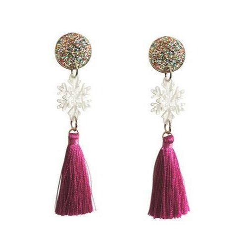 Snow Star Earrings by Laliblue by Quirks! at Shirley Shoppe