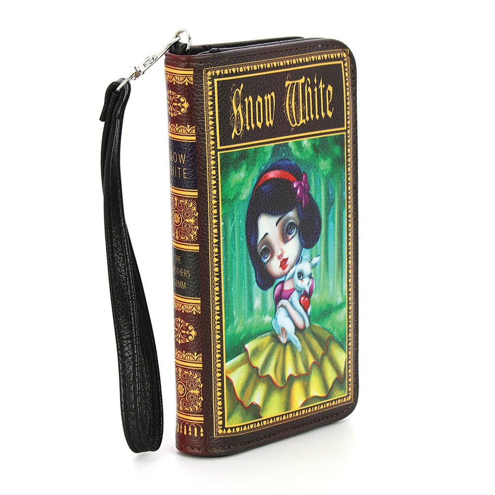 Snow White Book Wallet Wristlet by Quirks! at Shirley Shoppe