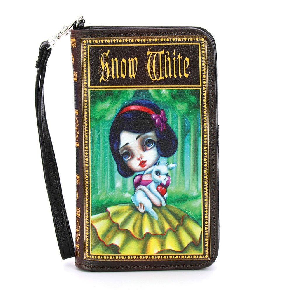 Snow White Book Wallet Wristlet by Quirks! at Shirley Shoppe