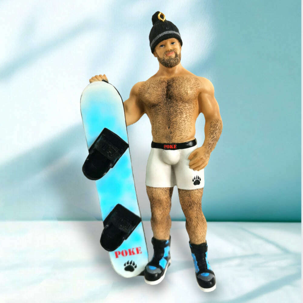 Snowboard Bear by December Diamonds