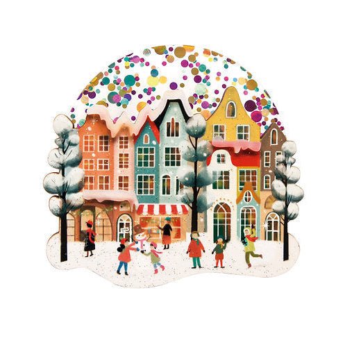 Snowy City Brooch by Laliblue by Quirks! at Shirley Shoppe